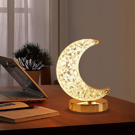 Cristal Light Moon – AItaCLed Lampada Mezza Luna