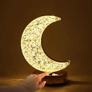 Cristal Light Moon – AItaCLed Lampada  Mezza Luna